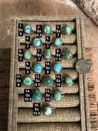 The Kadina Rings-Rings-Calli Co., Turquoise and Silver Jewelry, Native American Handmade, Zuni Tribe, Navajo Tribe, Brock Texas