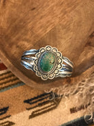 The Lawson Turquoise Cuff, 1-Bracelets & Cuffs-Calli Co., Turquoise and Silver Jewelry, Native American Handmade, Zuni Tribe, Navajo Tribe, Brock Texas