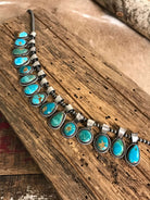 The Cameo Turquoise Pendants-Pendants-Calli Co., Turquoise and Silver Jewelry, Native American Handmade, Zuni Tribe, Navajo Tribe, Brock Texas