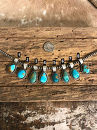 The Cameo Turquoise Pendants-Pendants-Calli Co., Turquoise and Silver Jewelry, Native American Handmade, Zuni Tribe, Navajo Tribe, Brock Texas