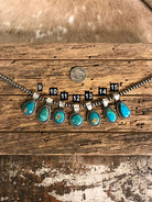 The Cameo Turquoise Pendants-Pendants-Calli Co., Turquoise and Silver Jewelry, Native American Handmade, Zuni Tribe, Navajo Tribe, Brock Texas