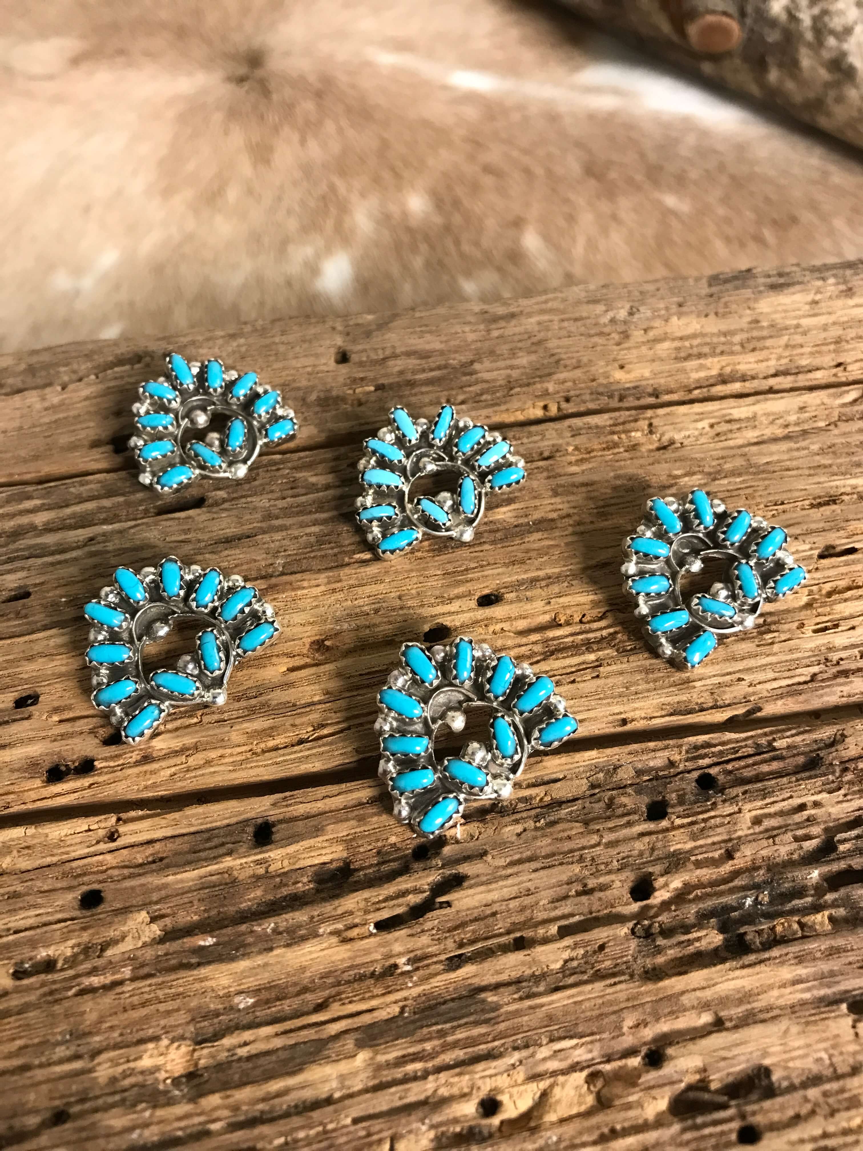 The Bucca Pendants-Pendants-Calli Co., Turquoise and Silver Jewelry, Native American Handmade, Zuni Tribe, Navajo Tribe, Brock Texas