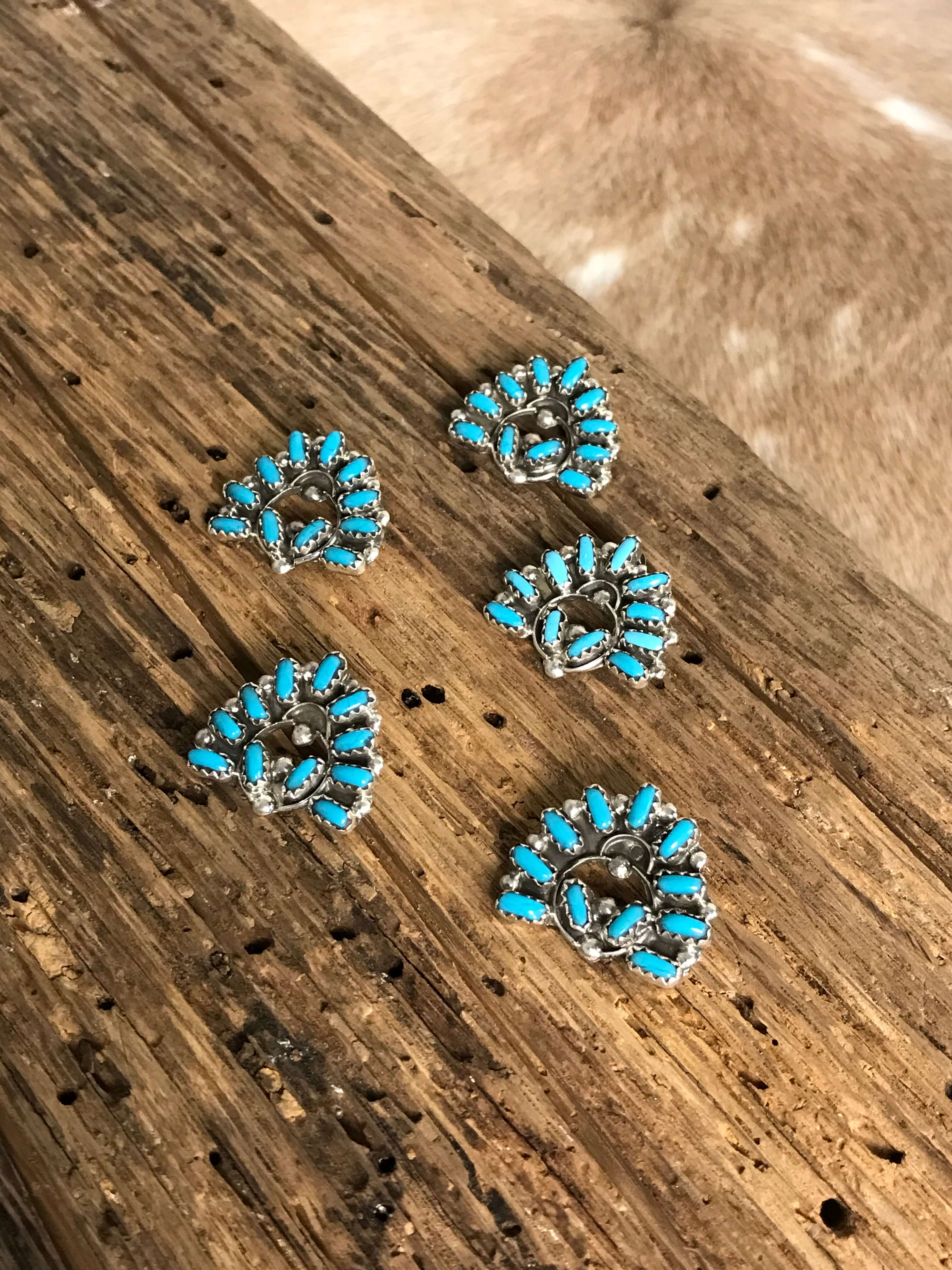 The Bucca Pendants-Pendants-Calli Co., Turquoise and Silver Jewelry, Native American Handmade, Zuni Tribe, Navajo Tribe, Brock Texas