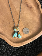 The Tempe Necklace, 6-Necklaces-Calli Co., Turquoise and Silver Jewelry, Native American Handmade, Zuni Tribe, Navajo Tribe, Brock Texas