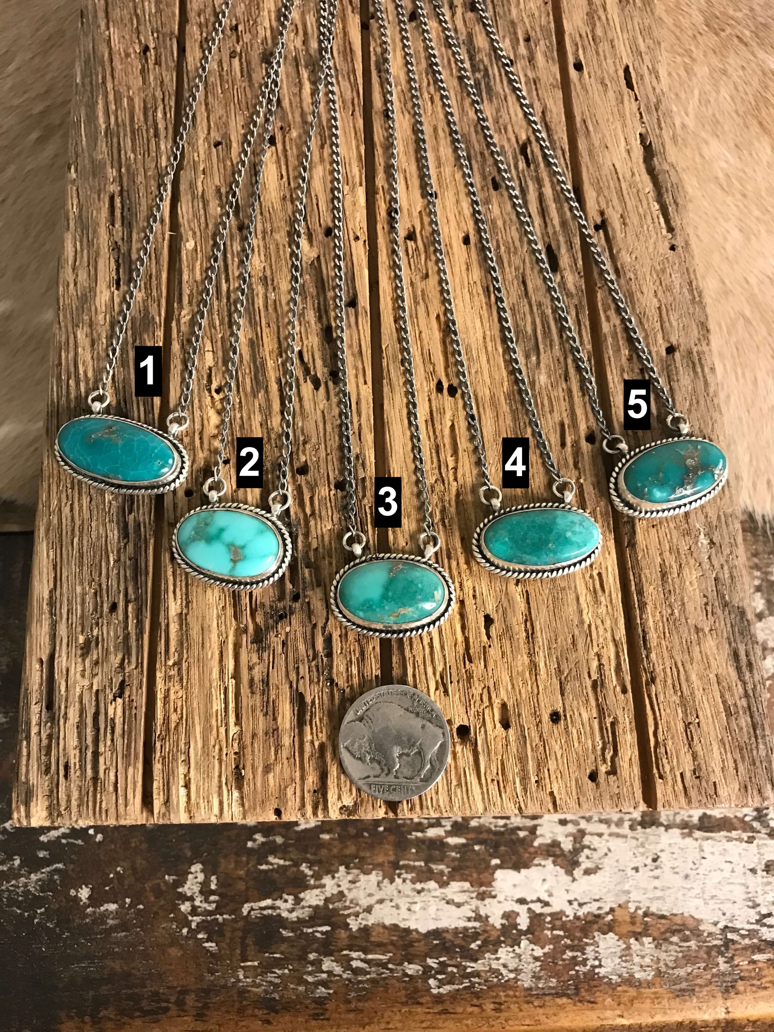 The Clements Necklaces-Necklaces-Calli Co., Turquoise and Silver Jewelry, Native American Handmade, Zuni Tribe, Navajo Tribe, Brock Texas