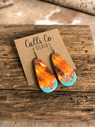 The Villahermosa Spiny Earring, 6-Earrings-Calli Co., Turquoise and Silver Jewelry, Native American Handmade, Zuni Tribe, Navajo Tribe, Brock Texas