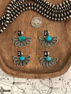 The Wasilla Turquoise Pendant-Pendants-Calli Co., Turquoise and Silver Jewelry, Native American Handmade, Zuni Tribe, Navajo Tribe, Brock Texas
