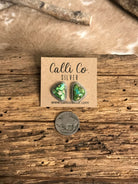 The Turquoise Studs, 31-Earrings-Calli Co., Turquoise and Silver Jewelry, Native American Handmade, Zuni Tribe, Navajo Tribe, Brock Texas