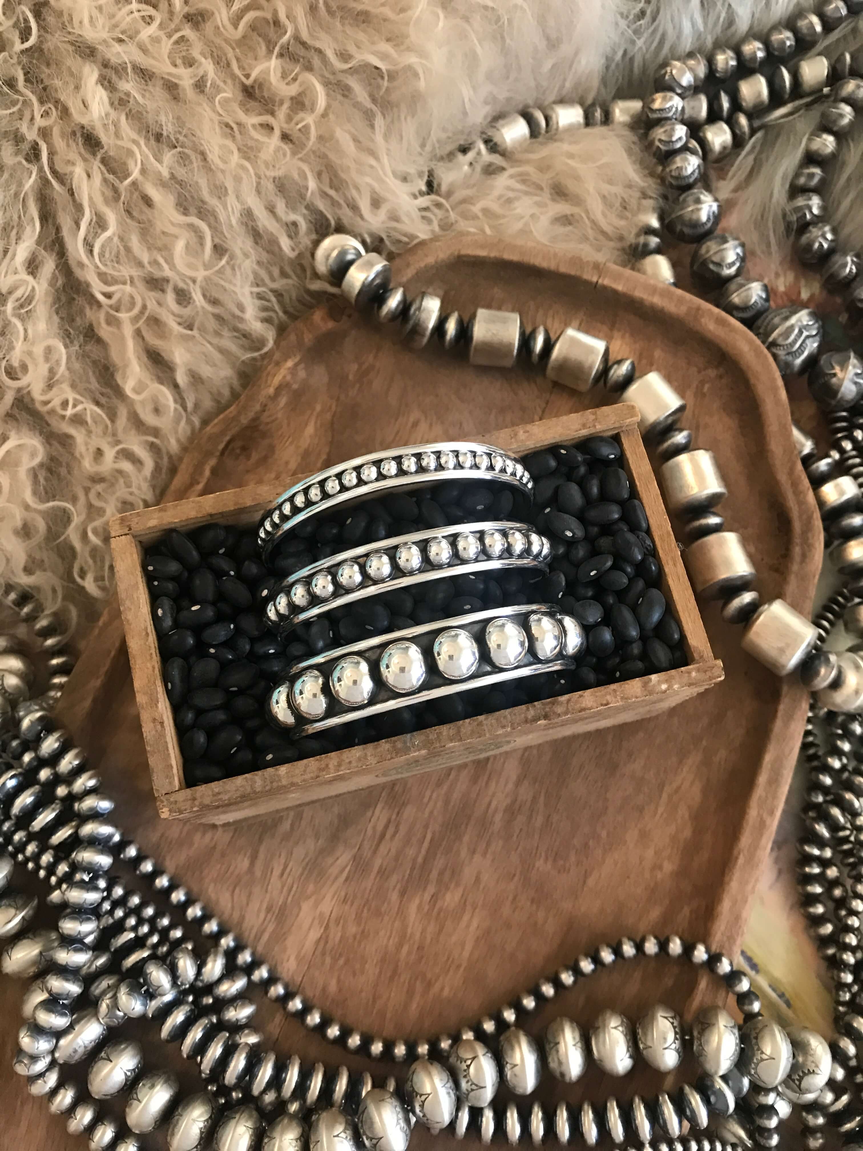 The Horizon Cuff – Calli Co. Silver