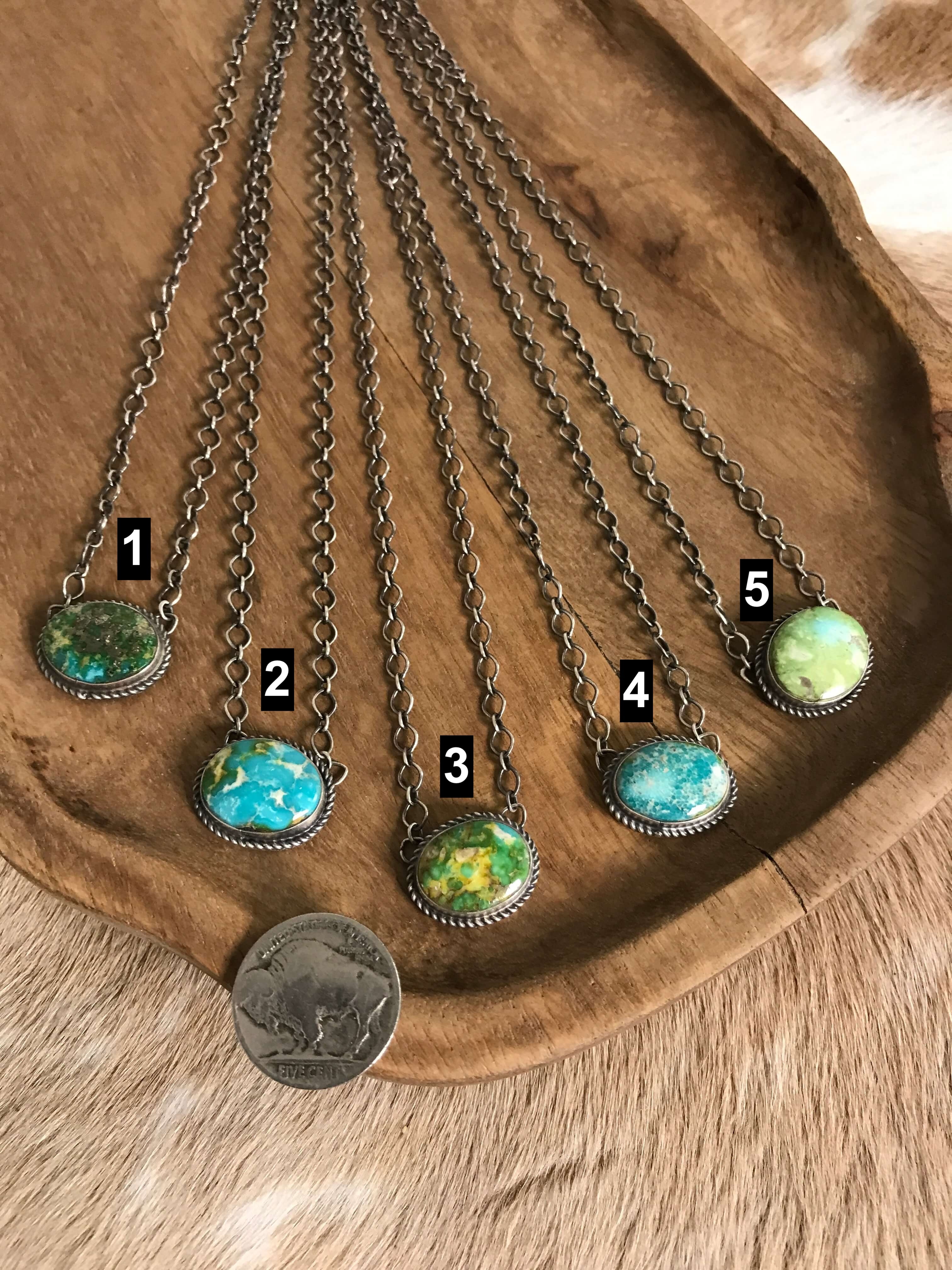 The Galway Necklaces-Necklaces-Calli Co., Turquoise and Silver Jewelry, Native American Handmade, Zuni Tribe, Navajo Tribe, Brock Texas