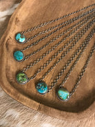 The Galway Necklaces-Necklaces-Calli Co., Turquoise and Silver Jewelry, Native American Handmade, Zuni Tribe, Navajo Tribe, Brock Texas