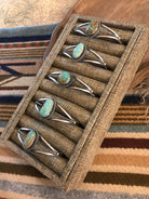 The Ward Turquoise Cuffs-Bracelets & Cuffs-Calli Co., Turquoise and Silver Jewelry, Native American Handmade, Zuni Tribe, Navajo Tribe, Brock Texas