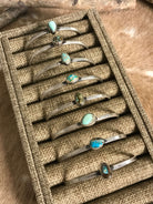 The Gladstone Cuffs-Bracelets & Cuffs-Calli Co., Turquoise and Silver Jewelry, Native American Handmade, Zuni Tribe, Navajo Tribe, Brock Texas