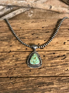 The Wilcox Turquoise Pendant, 2-Pendants-Calli Co., Turquoise and Silver Jewelry, Native American Handmade, Zuni Tribe, Navajo Tribe, Brock Texas