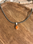 The Edmond Pendants in Spiny-Pendants-Calli Co., Turquoise and Silver Jewelry, Native American Handmade, Zuni Tribe, Navajo Tribe, Brock Texas