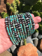 The Azul Bracelet-Bracelets & Cuffs-Calli Co., Turquoise and Silver Jewelry, Native American Handmade, Zuni Tribe, Navajo Tribe, Brock Texas