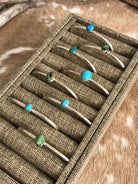 The Gleeson Cuffs-Bracelets & Cuffs-Calli Co., Turquoise and Silver Jewelry, Native American Handmade, Zuni Tribe, Navajo Tribe, Brock Texas