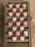 The Raleigh Adjustable Heart Rings-Rings-Calli Co., Turquoise and Silver Jewelry, Native American Handmade, Zuni Tribe, Navajo Tribe, Brock Texas