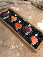 The Zillah Heart Pendants in Spiny-Pendants-Calli Co., Turquoise and Silver Jewelry, Native American Handmade, Zuni Tribe, Navajo Tribe, Brock Texas