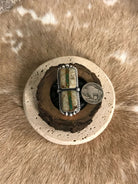 The Roanoke Adjustable Ring, 2-Rings-Calli Co., Turquoise and Silver Jewelry, Native American Handmade, Zuni Tribe, Navajo Tribe, Brock Texas