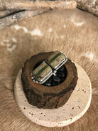 The Roanoke Adjustable Ring, 2-Rings-Calli Co., Turquoise and Silver Jewelry, Native American Handmade, Zuni Tribe, Navajo Tribe, Brock Texas