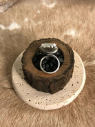 The Roanoke Adjustable Ring, 2-Rings-Calli Co., Turquoise and Silver Jewelry, Native American Handmade, Zuni Tribe, Navajo Tribe, Brock Texas