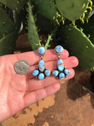The Somerset Earrings, 1-Earrings-Calli Co., Turquoise and Silver Jewelry, Native American Handmade, Zuni Tribe, Navajo Tribe, Brock Texas