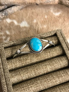 The Seven Oaks Turquoise Cuff, 3-Bracelets & Cuffs-Calli Co., Turquoise and Silver Jewelry, Native American Handmade, Zuni Tribe, Navajo Tribe, Brock Texas