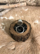 The 3 Stone Adjustable Ring, 12-Rings-Calli Co., Turquoise and Silver Jewelry, Native American Handmade, Zuni Tribe, Navajo Tribe, Brock Texas