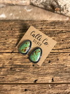 The Turquoise Studs, 41-Earrings-Calli Co., Turquoise and Silver Jewelry, Native American Handmade, Zuni Tribe, Navajo Tribe, Brock Texas