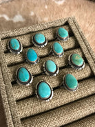 The Marquesas Turquoise Rings-Rings-Calli Co., Turquoise and Silver Jewelry, Native American Handmade, Zuni Tribe, Navajo Tribe, Brock Texas