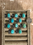 The Marquesas Turquoise Rings-Rings-Calli Co., Turquoise and Silver Jewelry, Native American Handmade, Zuni Tribe, Navajo Tribe, Brock Texas