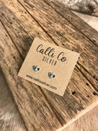 The Tehama Earrings-Earrings-Calli Co., Turquoise and Silver Jewelry, Native American Handmade, Zuni Tribe, Navajo Tribe, Brock Texas