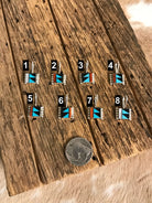 The Belton Inlay Pendants-Pendants-Calli Co., Turquoise and Silver Jewelry, Native American Handmade, Zuni Tribe, Navajo Tribe, Brock Texas
