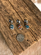 The Longacres Inlay Pendants-Pendants-Calli Co., Turquoise and Silver Jewelry, Native American Handmade, Zuni Tribe, Navajo Tribe, Brock Texas