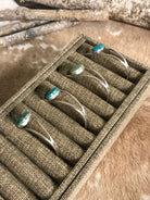 The Hendrix Cuffs-Bracelets & Cuffs-Calli Co., Turquoise and Silver Jewelry, Native American Handmade, Zuni Tribe, Navajo Tribe, Brock Texas