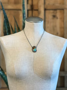 The Ballena Necklace in Turquoise, 1-Necklaces-Calli Co., Turquoise and Silver Jewelry, Native American Handmade, Zuni Tribe, Navajo Tribe, Brock Texas