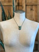 The Ballena Necklace in Turquoise, 2-Necklaces-Calli Co., Turquoise and Silver Jewelry, Native American Handmade, Zuni Tribe, Navajo Tribe, Brock Texas