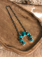 The Naja Necklace, 1-Necklaces-Calli Co., Turquoise and Silver Jewelry, Native American Handmade, Zuni Tribe, Navajo Tribe, Brock Texas