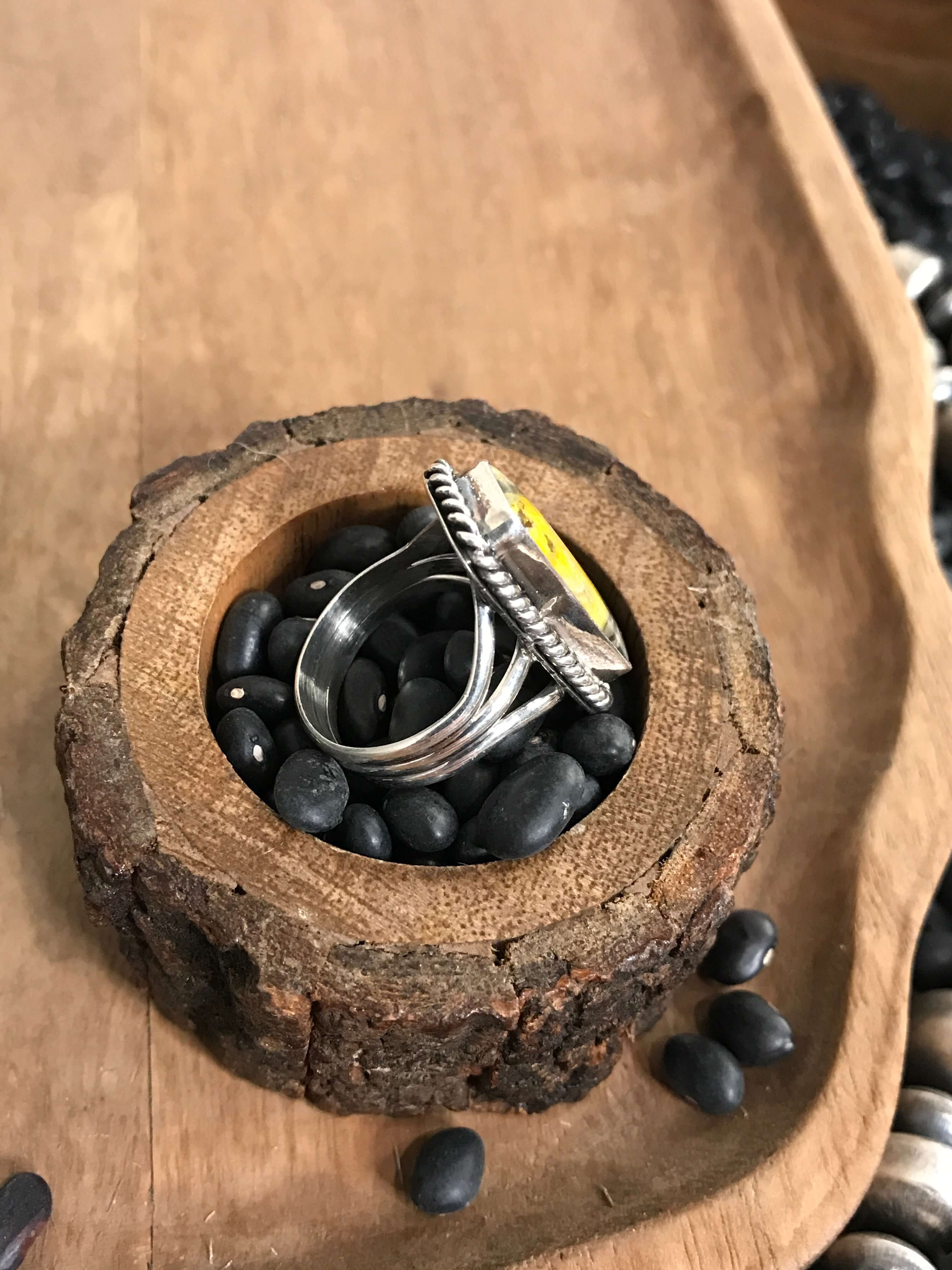 INDIAN JEWELRY ナバホ族|スタンプワーク|リング『Navajo