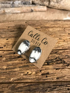 The Favorite Studs, 2-Earrings-Calli Co., Turquoise and Silver Jewelry, Native American Handmade, Zuni Tribe, Navajo Tribe, Brock Texas