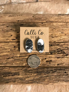The Favorite Studs, 4-Earrings-Calli Co., Turquoise and Silver Jewelry, Native American Handmade, Zuni Tribe, Navajo Tribe, Brock Texas