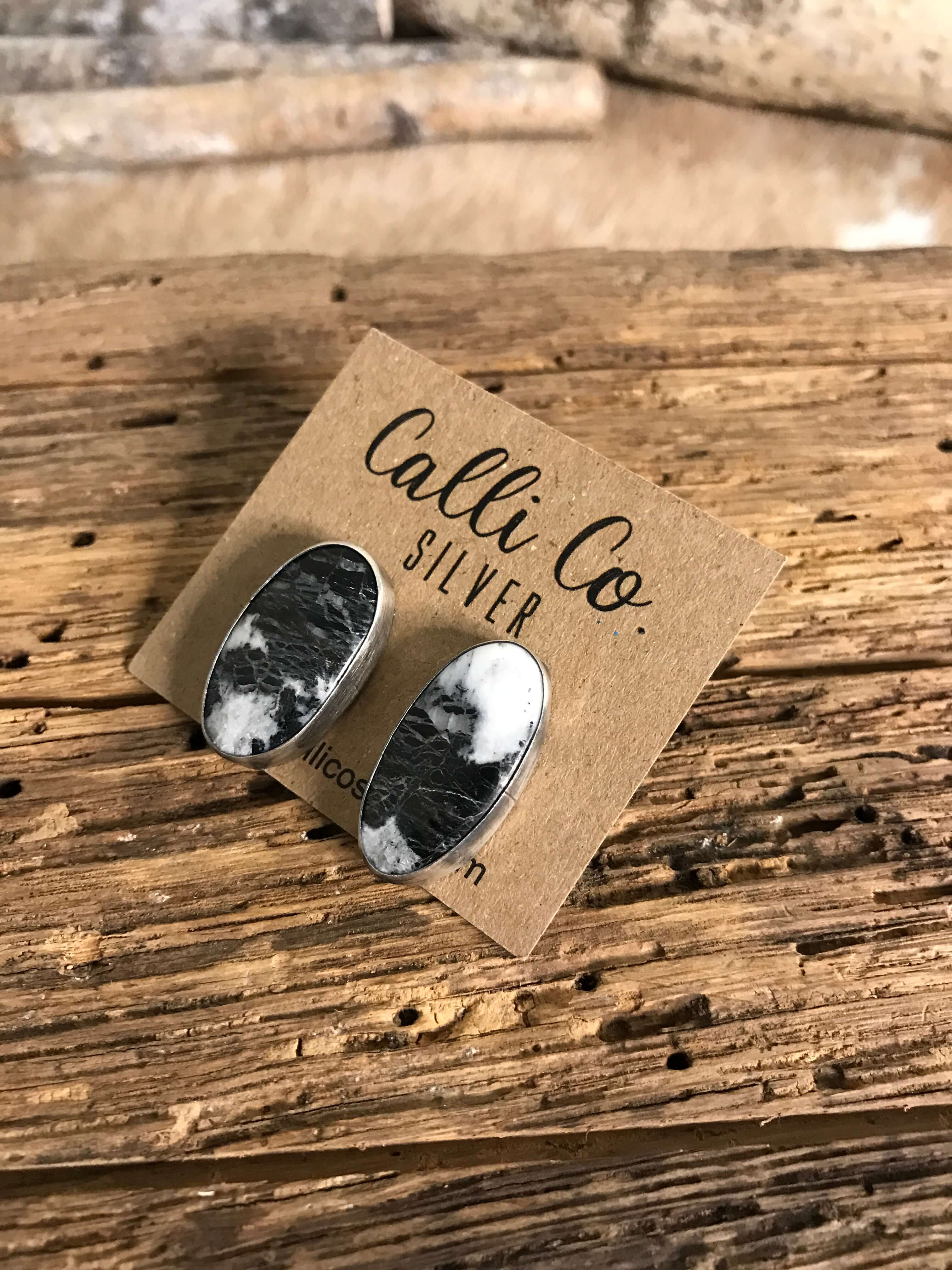 The Favorite Studs, 4-Earrings-Calli Co., Turquoise and Silver Jewelry, Native American Handmade, Zuni Tribe, Navajo Tribe, Brock Texas