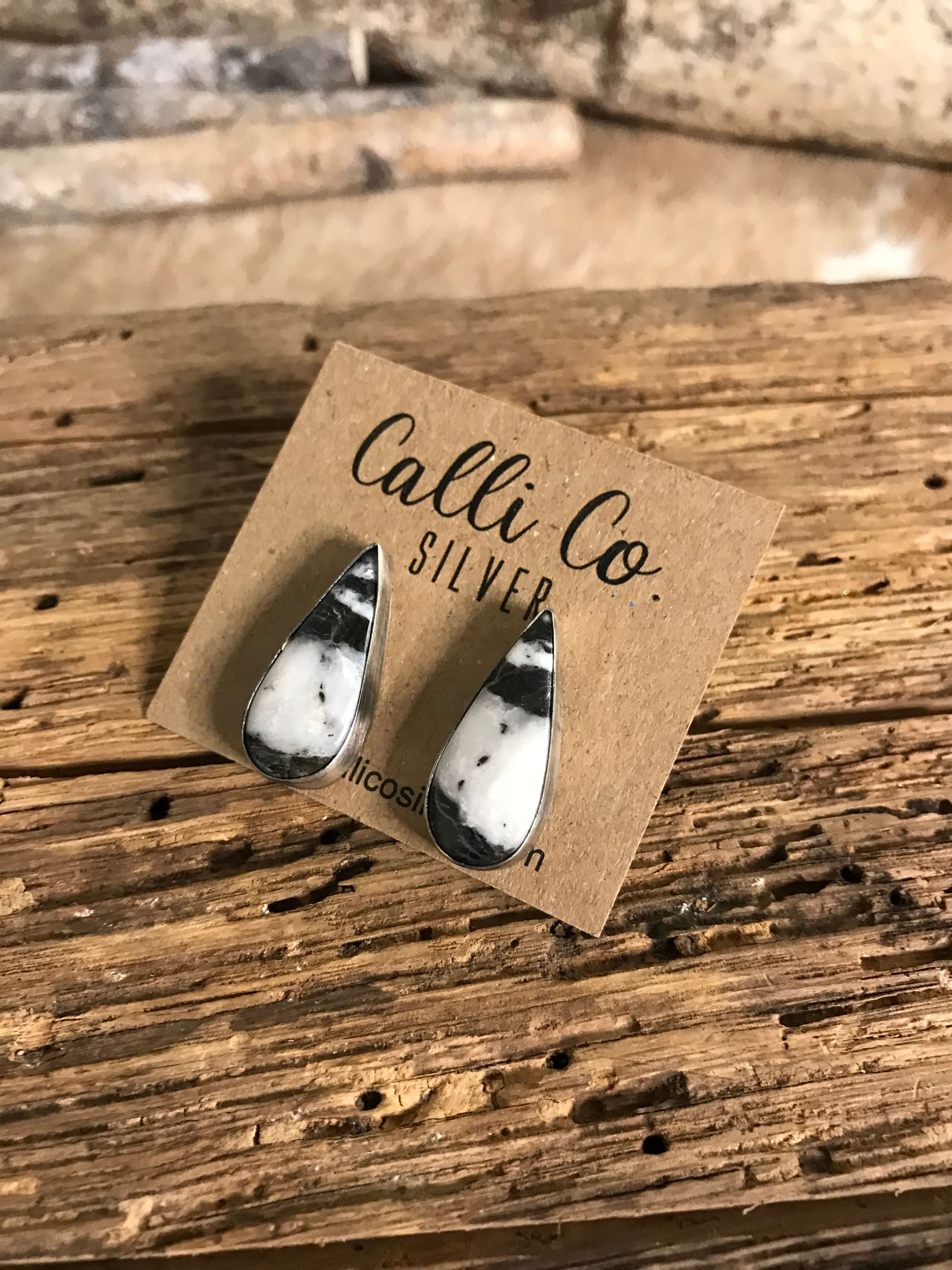 The Favorite Studs, 9-Earrings-Calli Co., Turquoise and Silver Jewelry, Native American Handmade, Zuni Tribe, Navajo Tribe, Brock Texas