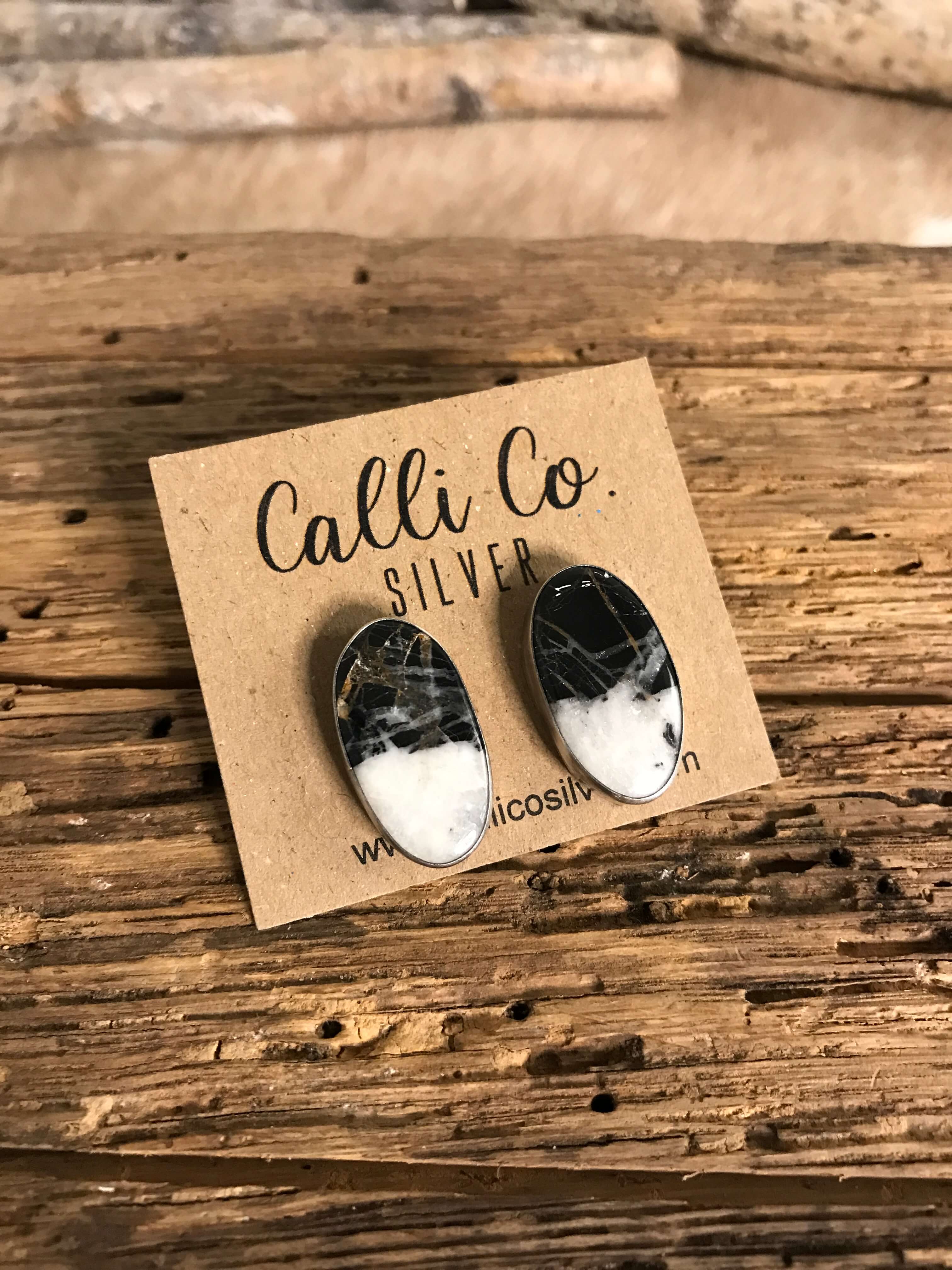 The Favorite Studs, 11-Earrings-Calli Co., Turquoise and Silver Jewelry, Native American Handmade, Zuni Tribe, Navajo Tribe, Brock Texas