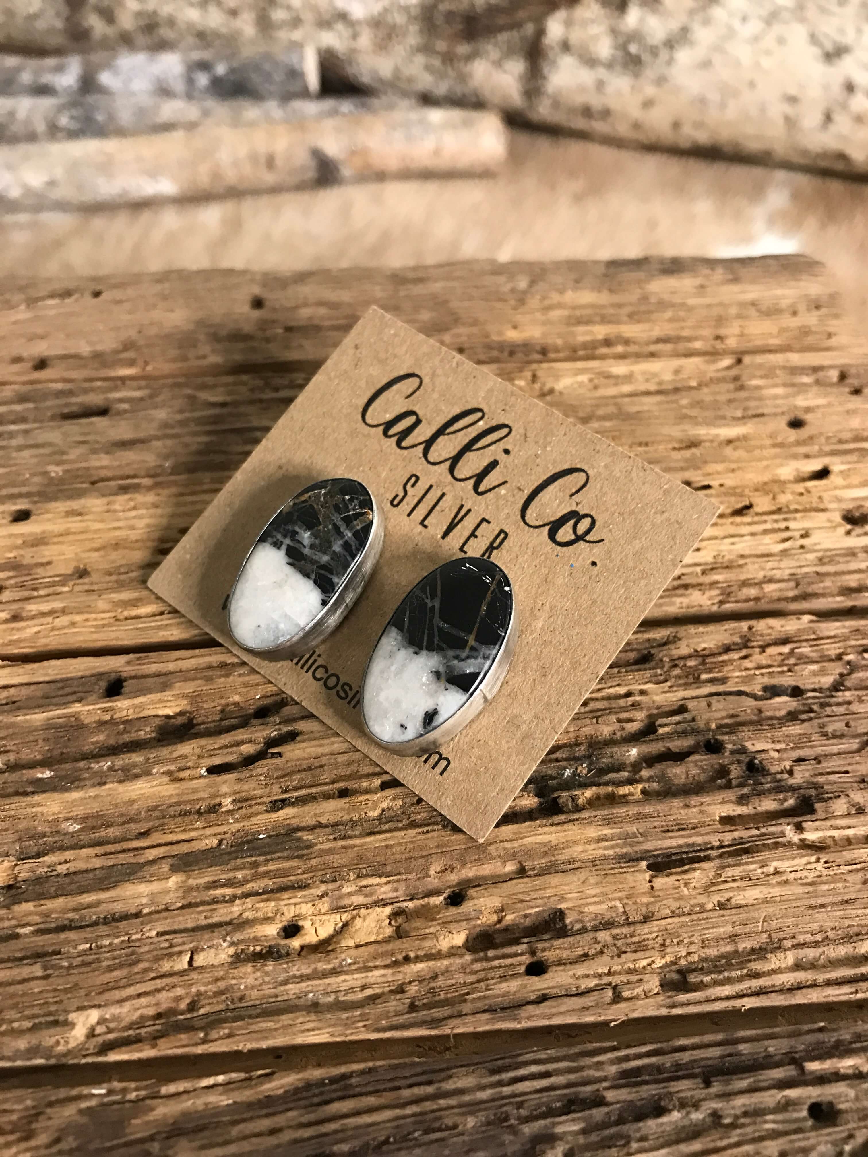 The Favorite Studs, 11-Earrings-Calli Co., Turquoise and Silver Jewelry, Native American Handmade, Zuni Tribe, Navajo Tribe, Brock Texas