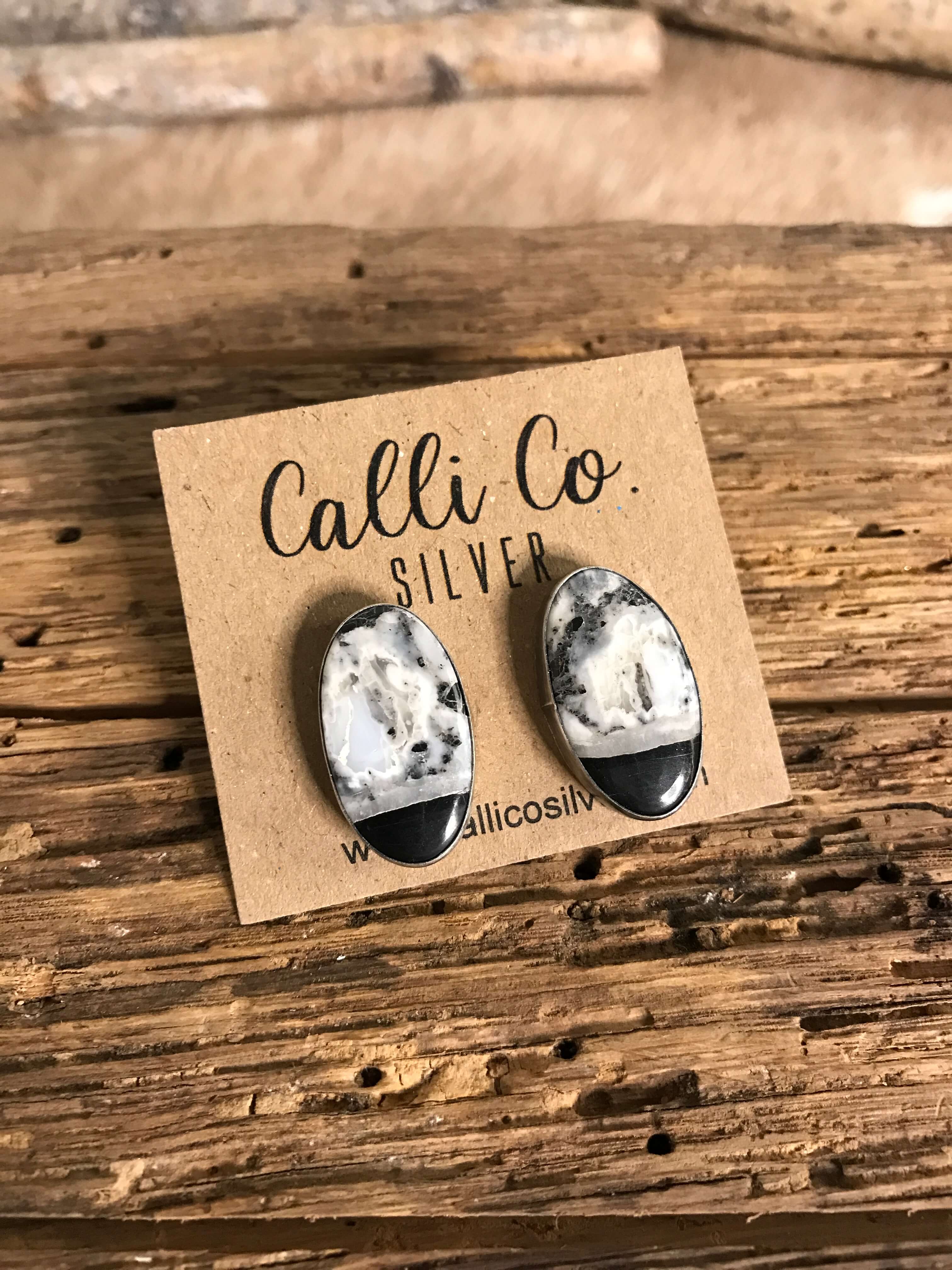 The Favorite Studs, 14-Earrings-Calli Co., Turquoise and Silver Jewelry, Native American Handmade, Zuni Tribe, Navajo Tribe, Brock Texas