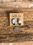 The Favorite Studs, 14-Earrings-Calli Co., Turquoise and Silver Jewelry, Native American Handmade, Zuni Tribe, Navajo Tribe, Brock Texas