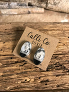 The Favorite Studs, 14-Earrings-Calli Co., Turquoise and Silver Jewelry, Native American Handmade, Zuni Tribe, Navajo Tribe, Brock Texas