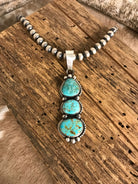 The Hardy Pendant-Pendants-Calli Co., Turquoise and Silver Jewelry, Native American Handmade, Zuni Tribe, Navajo Tribe, Brock Texas